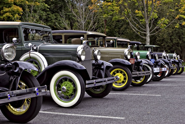 Vintage Cars Rockefeller Estate